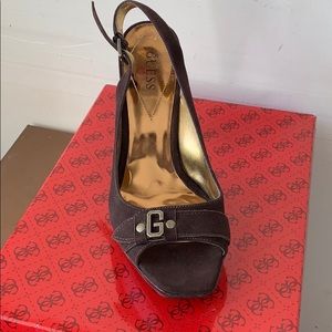 Brown Guess Heel